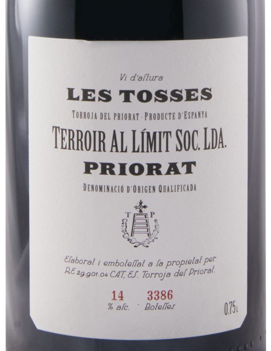 2017 Terroir al Límit Les Tosses Priorat red
