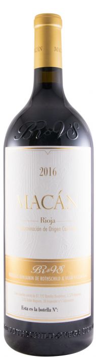 2016 Benjamin de Rothschild & Vega-Sicilia Macán Rioja red 1.5L