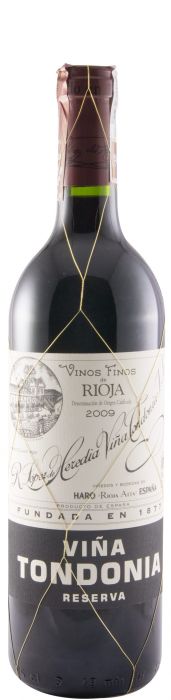 2009 López de Heredia Viña Tondonia Reserva Rioja tinto
