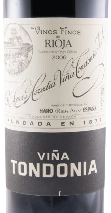 2006 López de Heredia Viña Tondonia Reserva Rioja red 1.5L