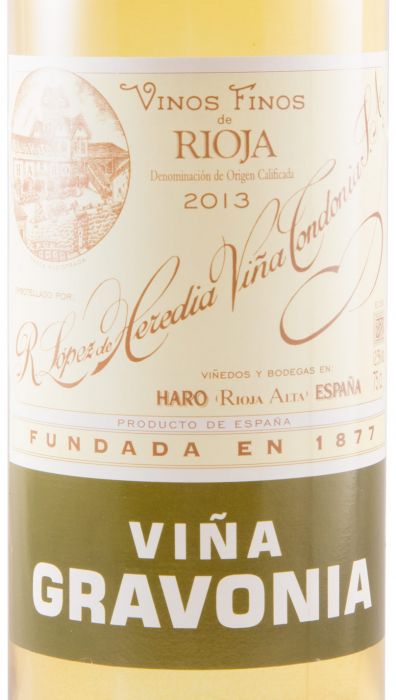 2013 López de Heredia Viña Gravonia Crianza Rioja branco