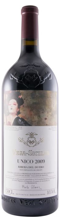 2009 Vega-Sicilia Unico Ribera del Duero red 1.5L