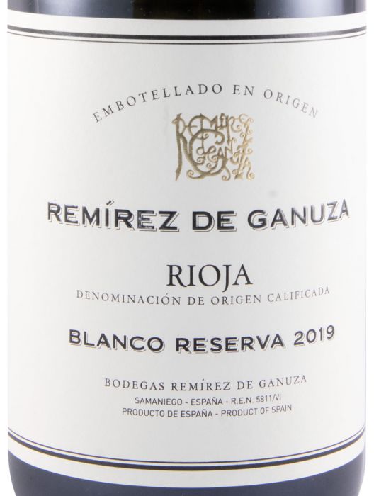 2019 Remírez de Ganuza Reserva Rioja white