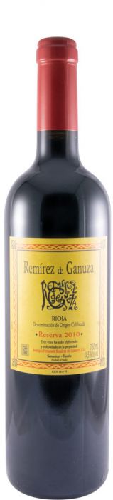 2010 Remírez de Ganuza Reserva Rioja red