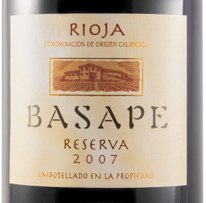 2007 Basape Reserva Rioja red