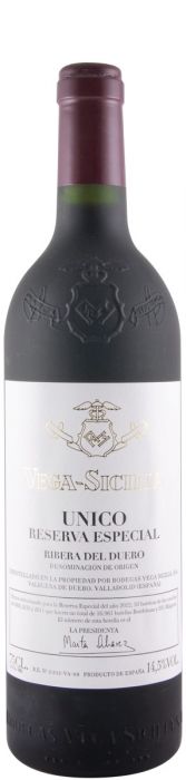 Vega-Sicilia Unico Reserva Especial Ribera del Duero 2022 Release red