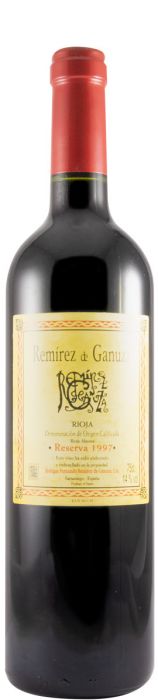 1997 Remírez de Ganuza Reserva Rioja red