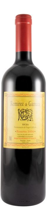 2006 Remírez de Ganuza Reserva Rioja red