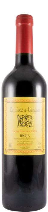 1994 Remírez de Ganuza Gran Reserva Rioja red