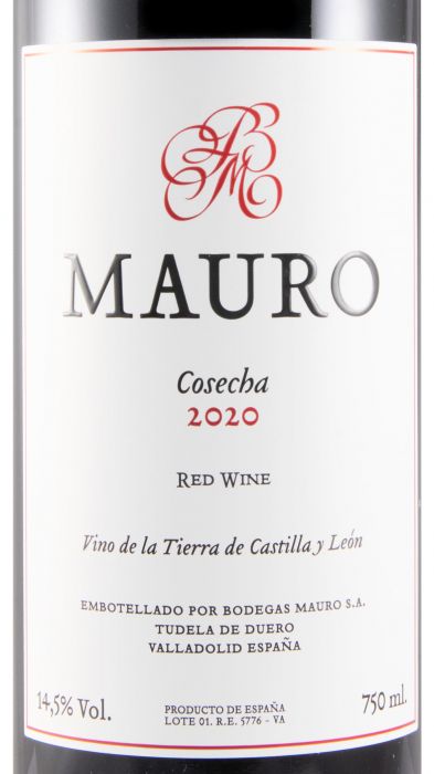 2020 Bodegas Mauro Castilla y León red