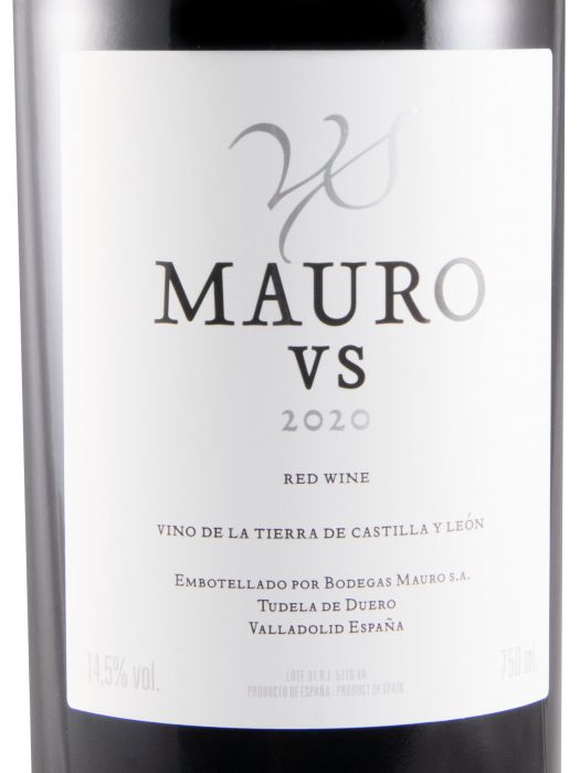 2020 Bodegas Mauro VS Castilla y León organic red