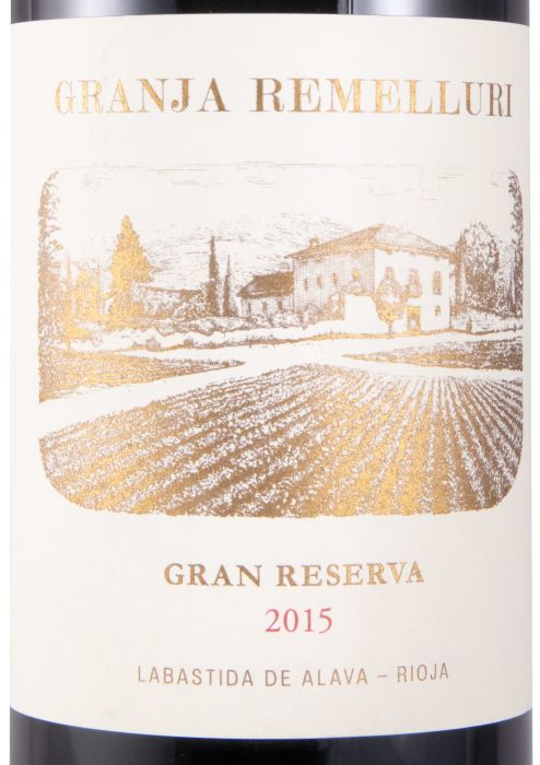 2015 Granja Remelluri Gran Reserva Rioja organic red