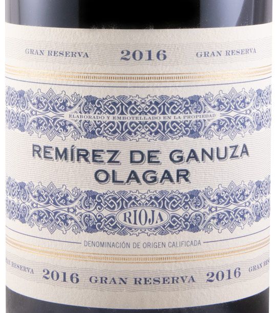 2016 Remírez de Ganuza Olagar Gran Reserva Rioja branco