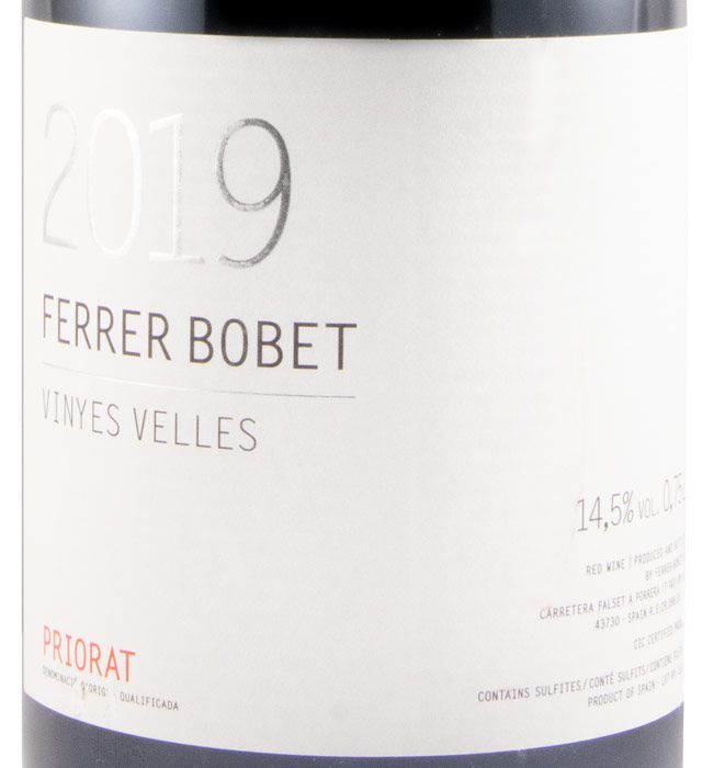 2019 Ferrer Bobet Vinyes Velles Priorat tinto