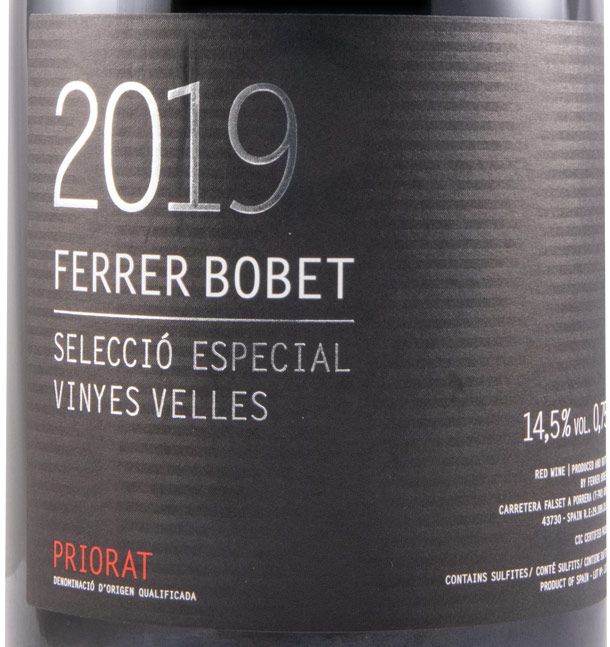 2019 Ferrer Bobet Vinyes Velles Selecció Especial Priorat red