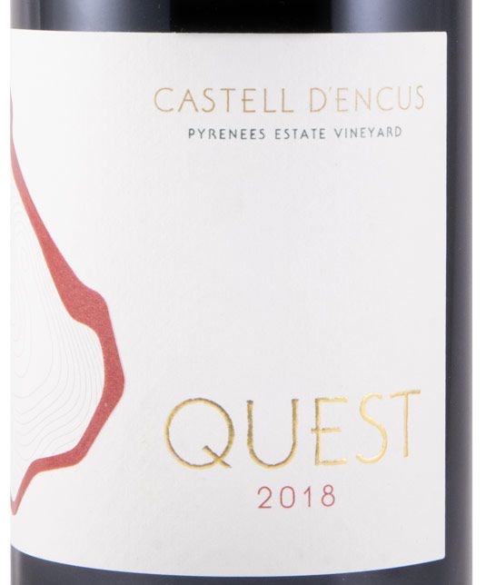 2018 Castell D'Encus Quest red