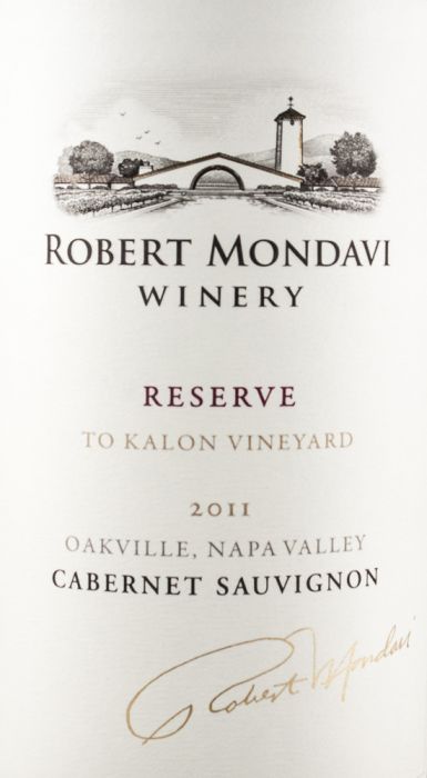 2011 Robert Mondavi To Kalon Vineyard Reserve red