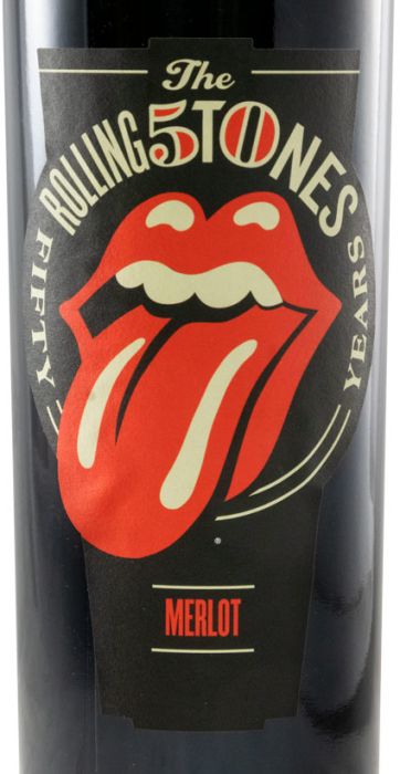 2018 The Rolling Stones Fifty Years Merlot red