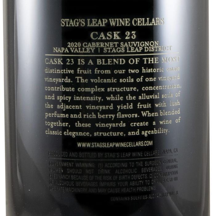 2020 Stag's Leap Cask 23 Cabernet Sauvignon red 3L