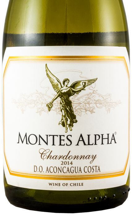 2014 Montes Alpha Chardonnay Valle de Colchagua branco