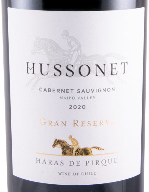 2020 Viña Haras de Pirque Hussonet Cabernet Sauvignon Gran Reserva Vale del Maipo organic red
