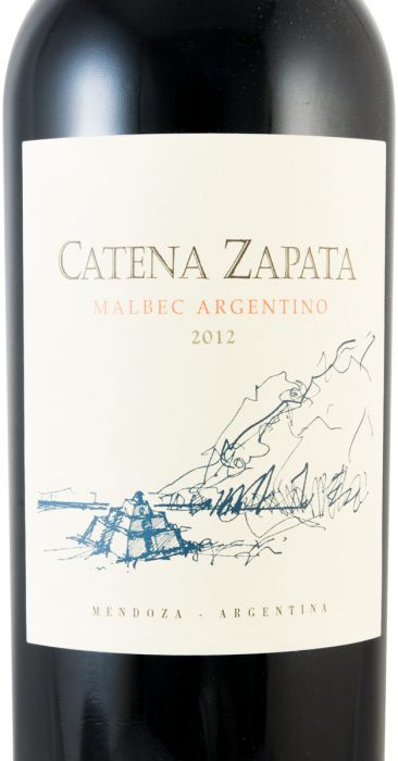 2012 Catena Zapata Argentino Malbec red