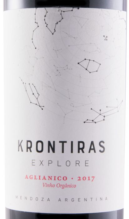 2017 Krontiras Explore Aglianico organic red