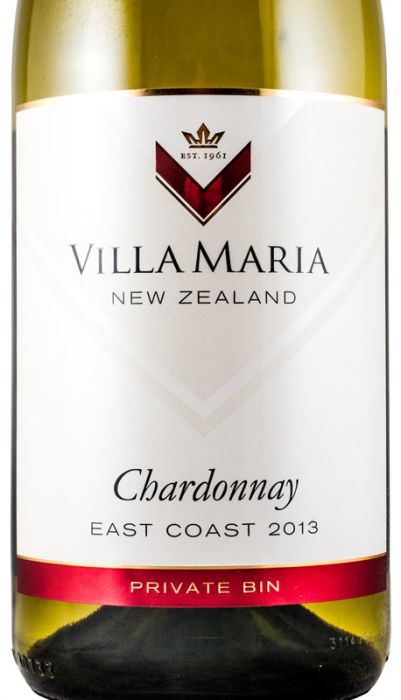 2012 Villa Maria Chardonnay East Coast Private Bin branco
