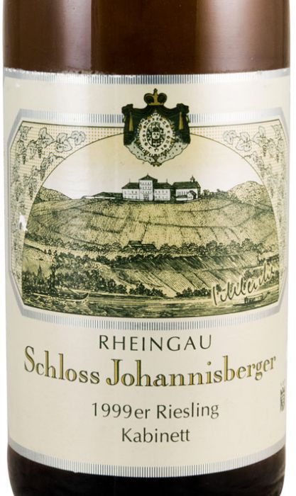 1999 Schloss Johannisberger Riesling Kabinett branco