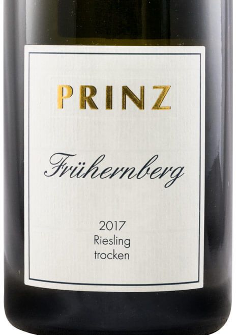 2017 Weingut Prinz Fruhenberg Riesling Trocken branco