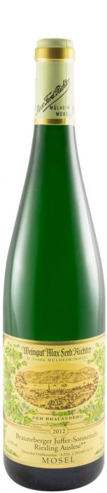 2012 Max Ferd. Richter Brauneberger Juffer Sonnenhur Auslese Riesling Cask 61 branco