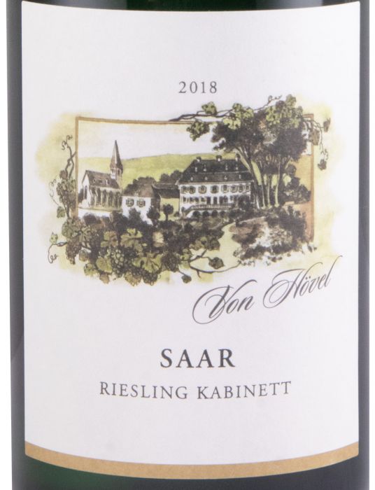 2018 Von Hövel Saar Riesling Kabinett white