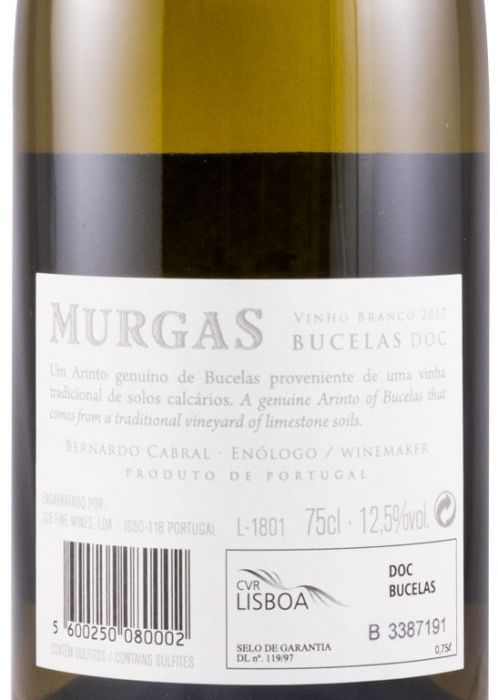 2017 Murgas white