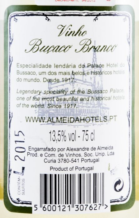 2015 Buçaco branco