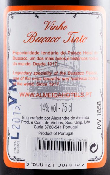 2015 Buçaco Vinha da Mata tinto