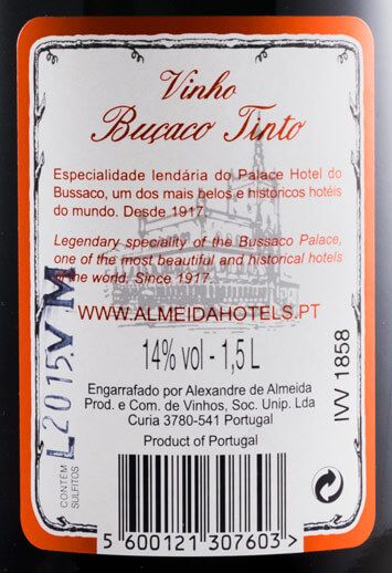 2015 Buçaco Vinha da Mata tinto 1,5L