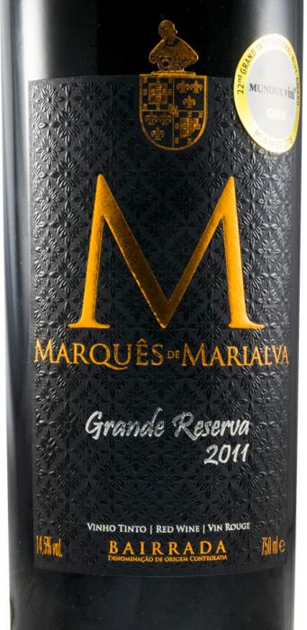 2011 Marquês de Marialva Grande Reserva red