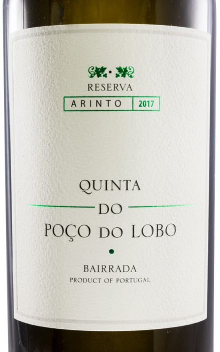 2017 Quinta do Poço do Lobo Arinto Reserva white