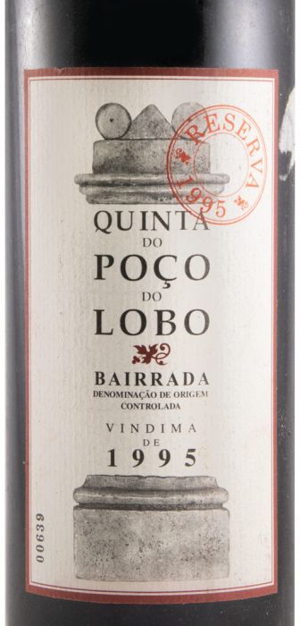 1995 Quinta do Poço do Lobo Reserva red