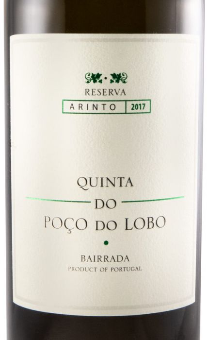 2017 Quinta do Poço do Lobo Arinto Reserva white