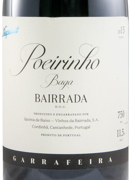 2015 Niepoort Quinta de Baixo Poeirinho Garrafeira tinto