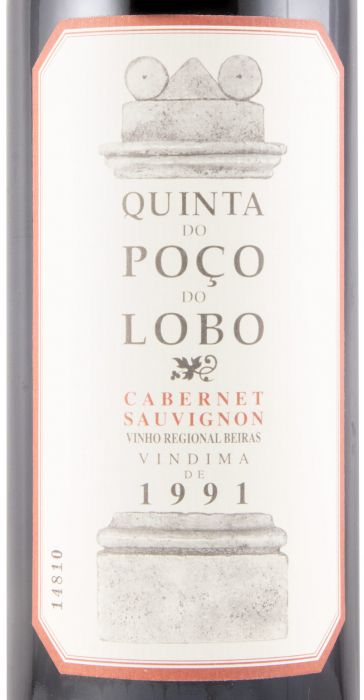 1991 Quinta do Poço do Lobo Cabernet Sauvignon tinto