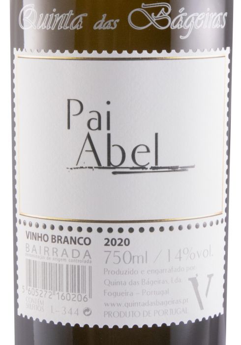 2020 Quinta das Bágeiras Pai Abel white