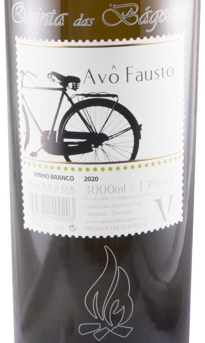 2020 Quinta das Bágeiras Avô Fausto branco 3L