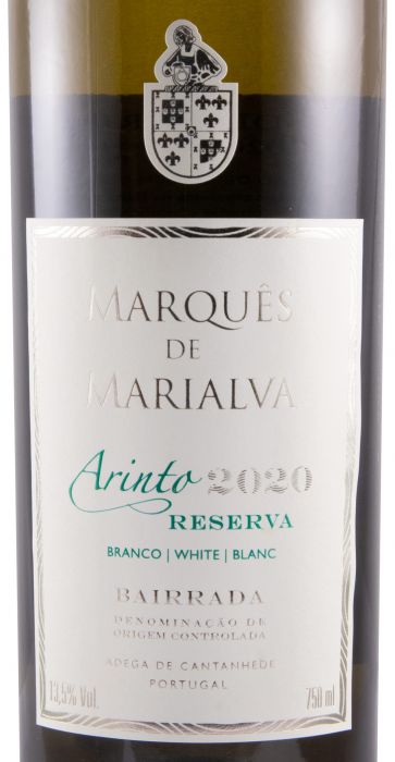 2020 Marquês de Marialva Arinto Reserva branco