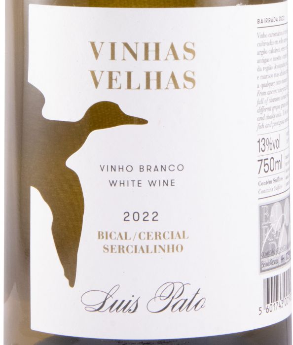 2022 Luís Pato Vinhas Velhas branco