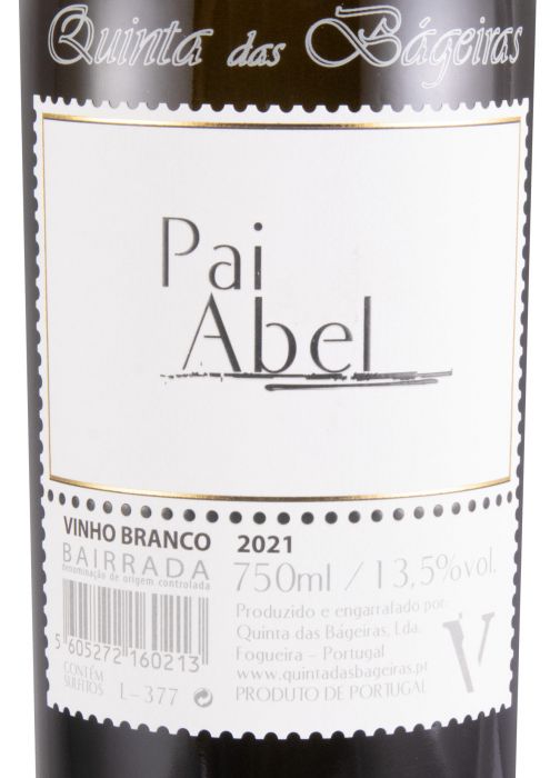 2021 Quinta das Bágeiras Pai Abel white