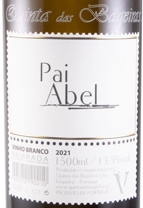 2021 Quinta das Bágeiras Pai Abel branco 1,5L