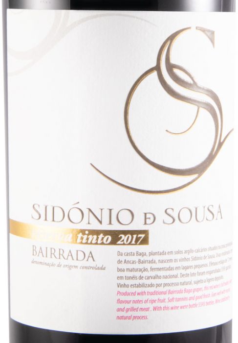 2017 Sidónio de Sousa Reserva red