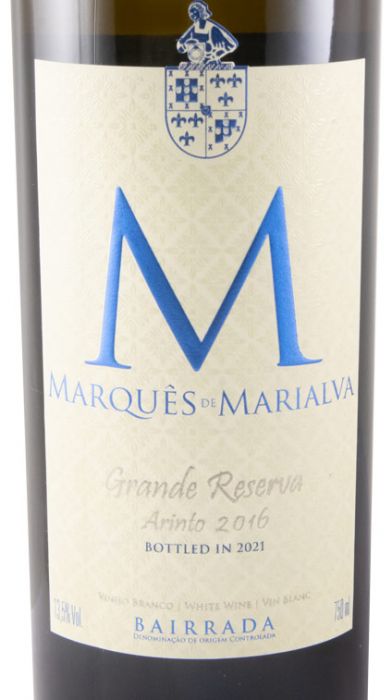 2016 Marquês de Marialva Arinto Grande Reserva white